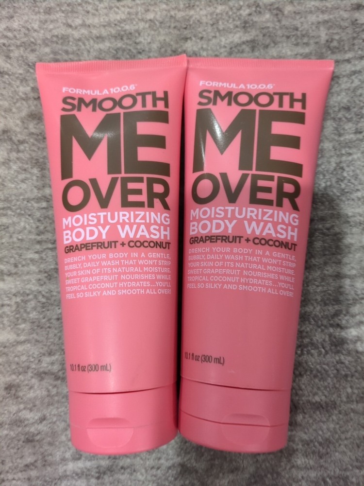 2 Pack FORMULA 10.0.6 Smooth Me Over Moisturizing Body Wash - 10.1 fl oz.