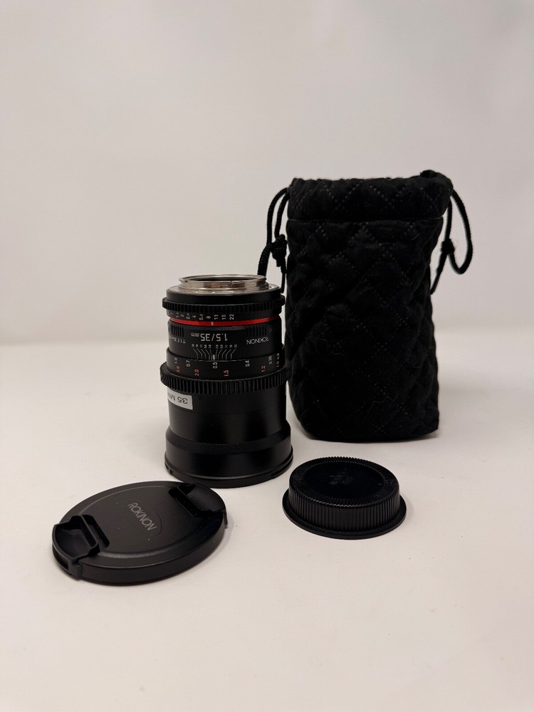 Rokinon 35mm T1.5 Cine AS UMC II Lens (Canon EF)
