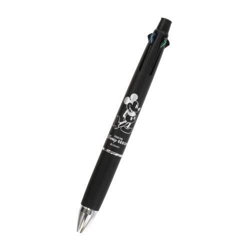 Mickey Mouse (Black) Ballpoint Pen & Mechanical Pen Jetstream Pen Disney ...