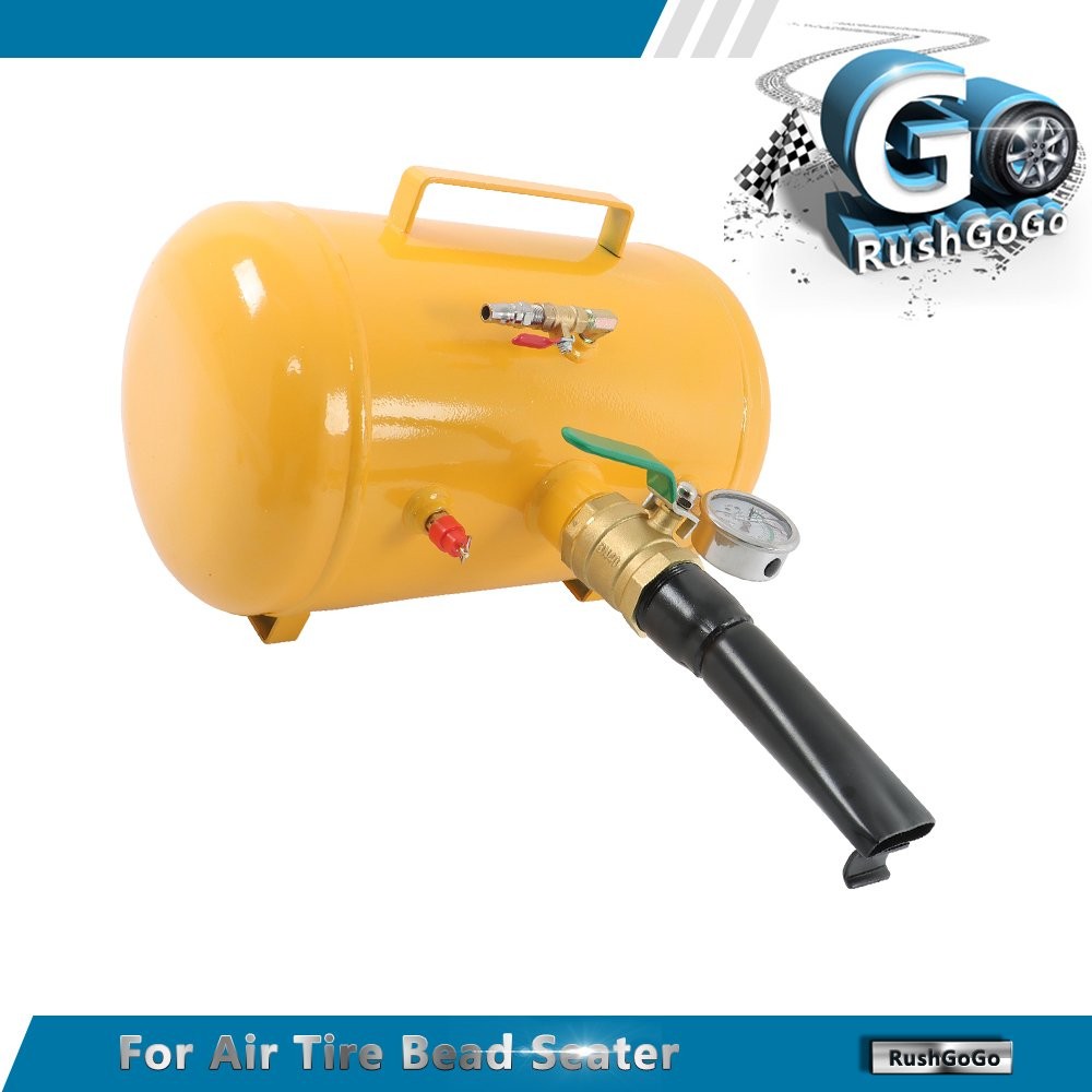 For 5 Gallons Heavy Duty Air Tire Bead Seater Blaster Seating Tool Yellow