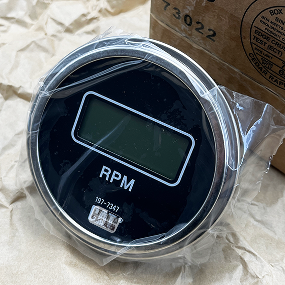 New Electric Tachometer for 197-7347 Caterpillar RR-250 SS-250