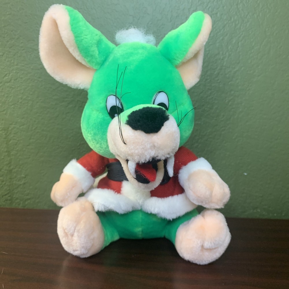 Green Vampire Santa Mouse 8