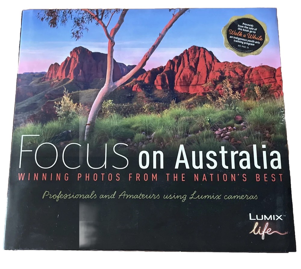 Focus On Australia Winning Photos Hardcover Rare Photography Book