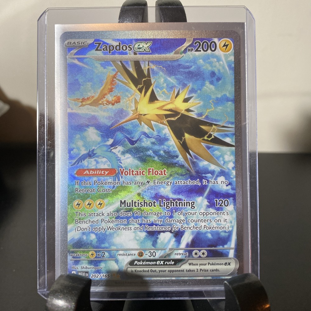 Zapdos ex 202/165 Sv: Scarlet & Violet 151 Holo