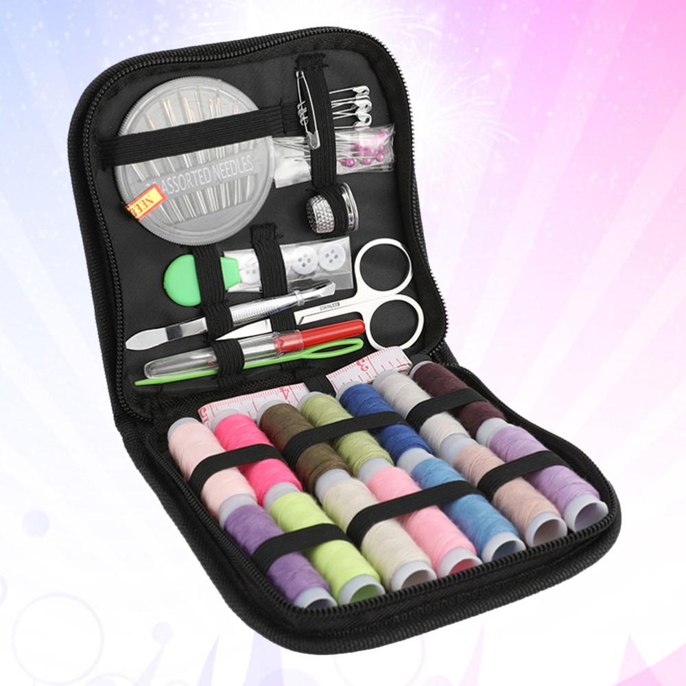 Complete Sewing Kit for Adults with Thread and Essential Tools