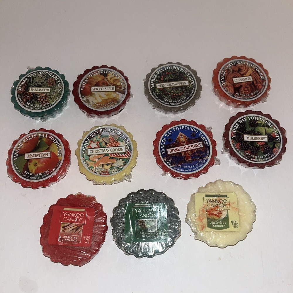 Yankee Candle 22g Tarts 11-Pack Mixed Fall & Winter Holiday Scents