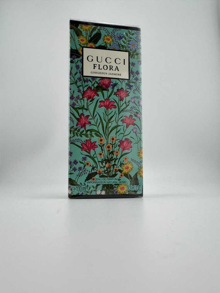 🌸 Gucci Flora Gorgeous Jasmine EDP 100ml / 3.3oz – Brand New 🌿✨