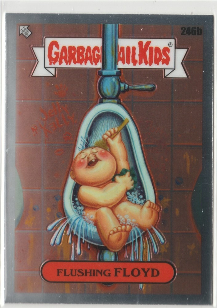 Flushing Floyd #246b Garbage Pail Kids 2023 Chrome Series 6 CS6 GPK Card