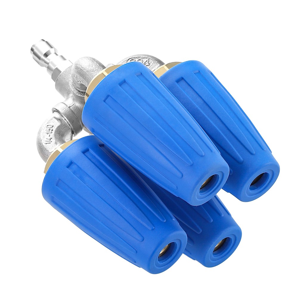 4-in-1 Turbo Nozzle Pressure Washer, 2.0 Orifice Quadruple Turbo Nozzle, 360°...