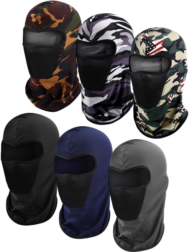 6 Pcs Winter Balaclava Face Mask Ski Mask for Men Women Dust Protection Face ...