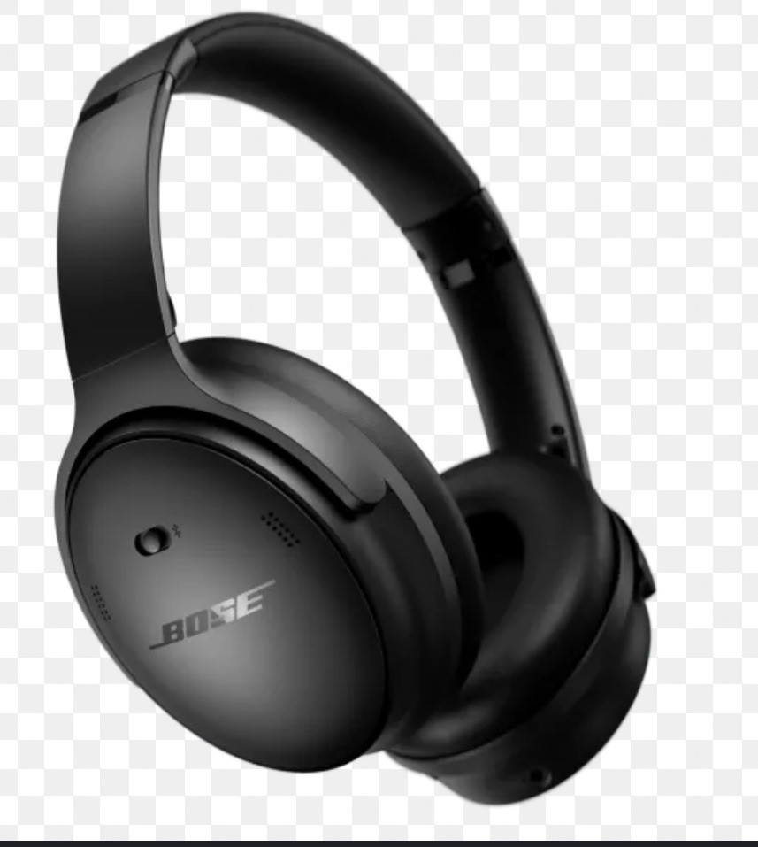 Bose QuietComfort Wireless Over-Ear Noise-Cancelling Headphones in Black