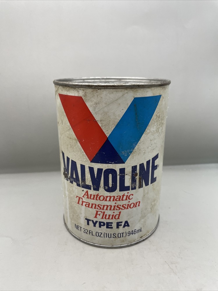 Vintage Valvoline Type FA Automatic Transmission Fluid 1 Quart Can GA19-image