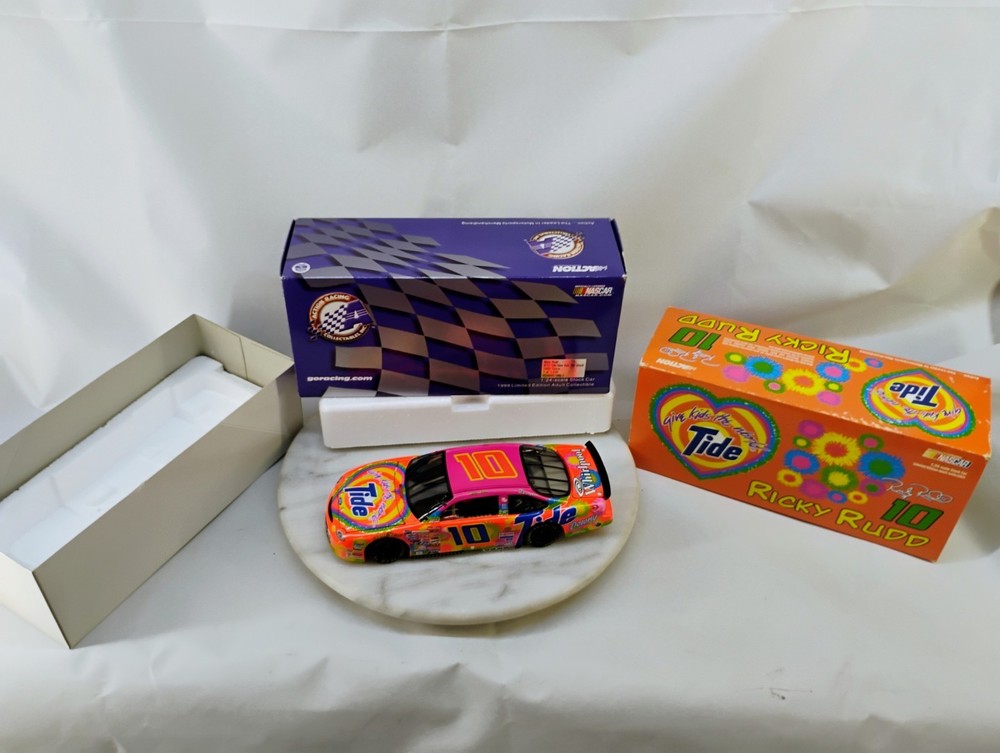 Ricky Rudd 10 Tide Give Kids the World 1999 Ford Taurus 1:24 Scale Diecast Model