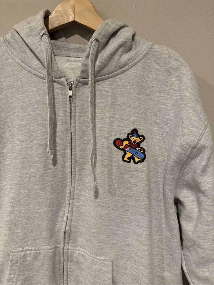 Grateful Dead x Grand Teton Embroidered Grey Sweatshirt