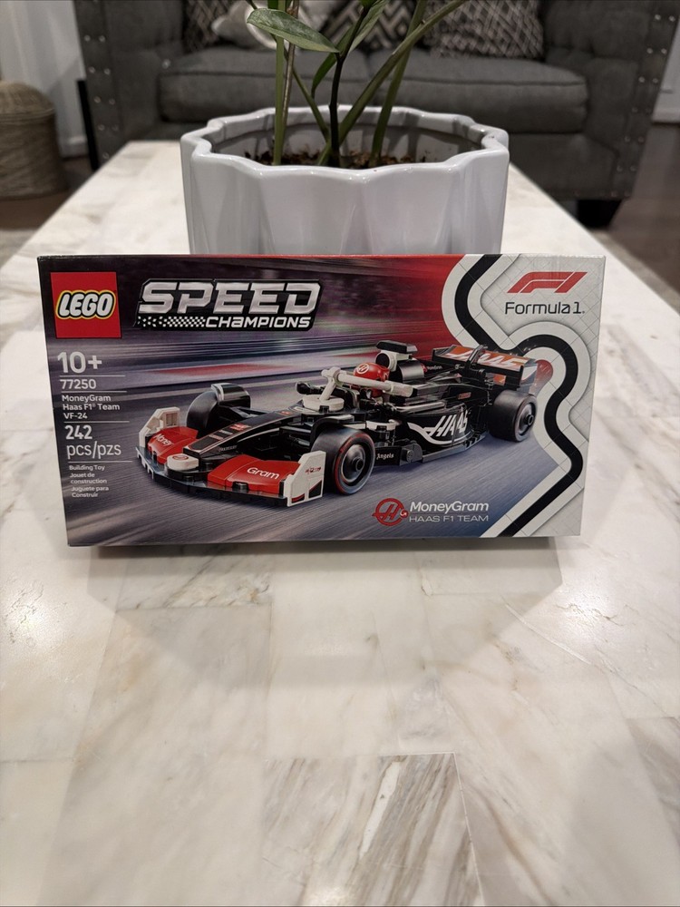 LEGO 6527010 Speed Champions MoneyGram Haas F1 Team VF-24 Race Car Building Set