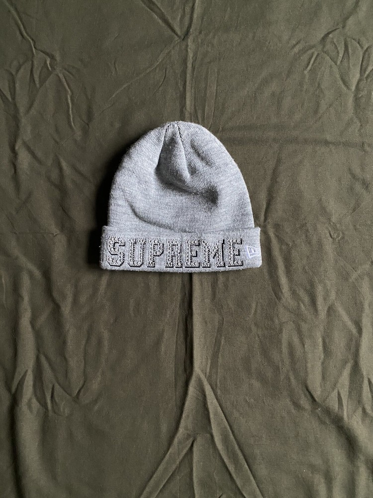 Supreme New Era New York 2020 Rhinestones Rare Beanie Hat