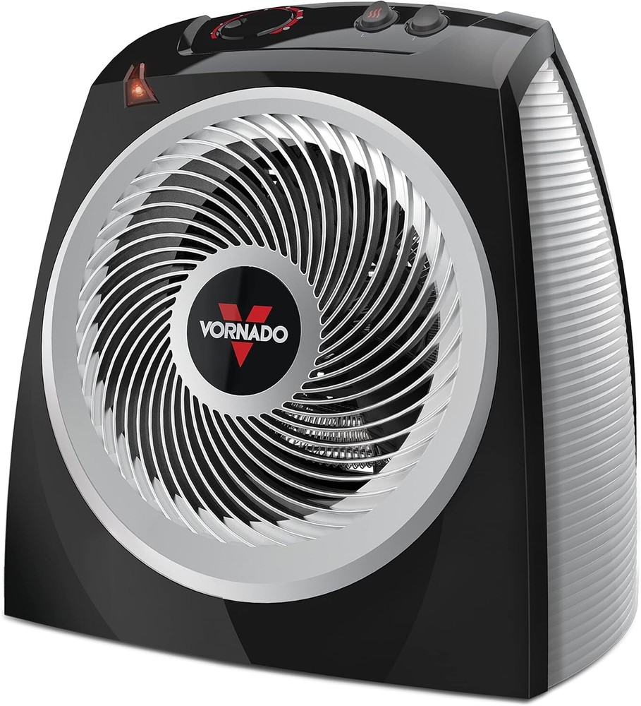Adjustable 1500W Space Heater with Cool Touch and Safety Features for Indoor Use