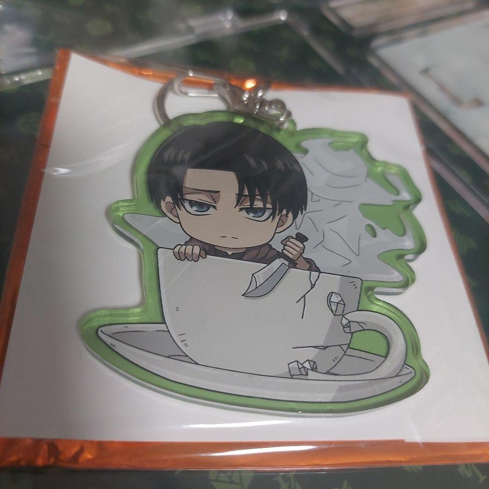 Attack On Titan Cup-In Series 4 Trading Acrylic Key Chain Levi