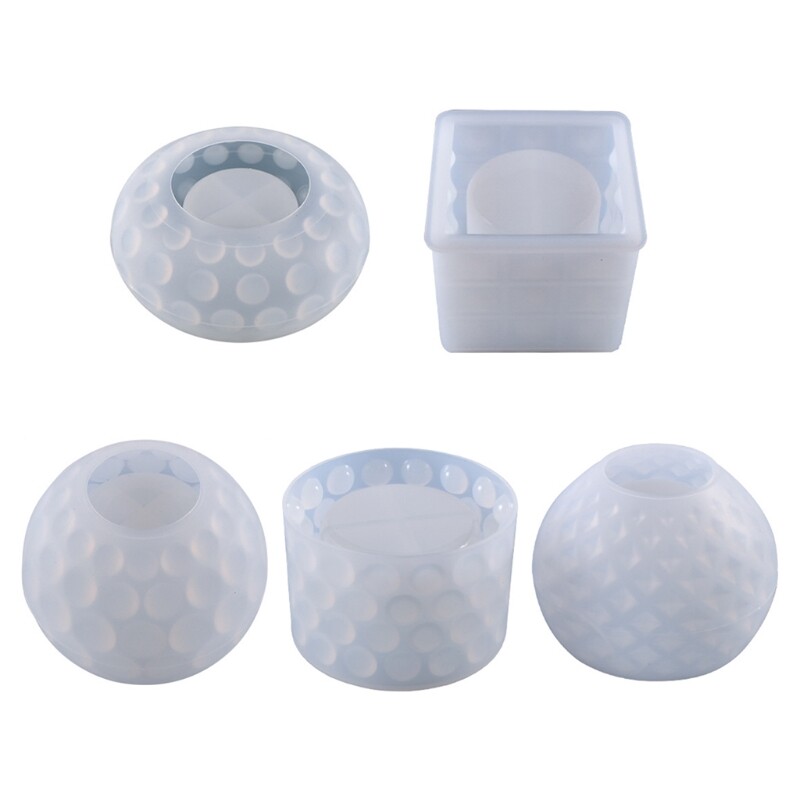 UV Resin Mold for DIY Succulent Planters and Candlestick Holders