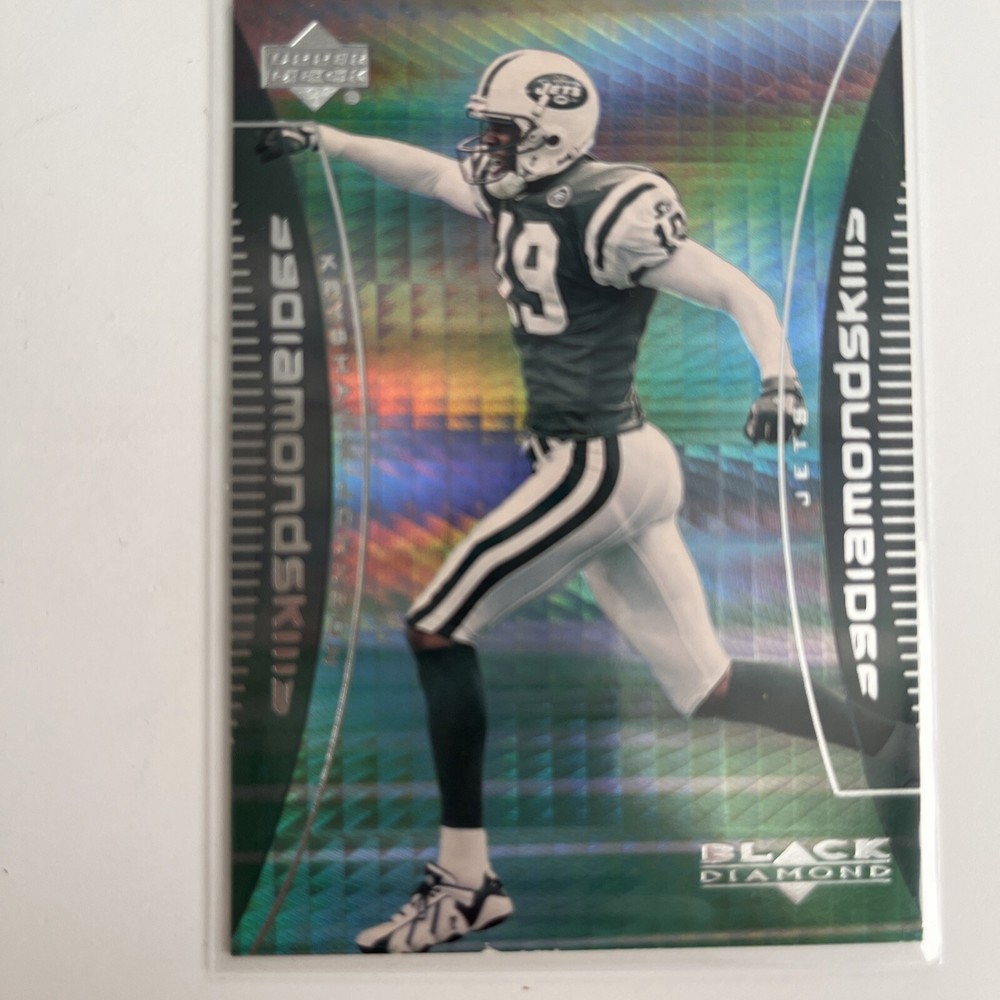 1999 Upper Deck Black Diamond Diamond Skills Keyshawn Johnson #S9 Football Card