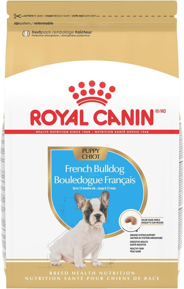 Royal Canin Breed Health Nutrition French Bulldog Puppy Dry Dog Food, 10.5 lb