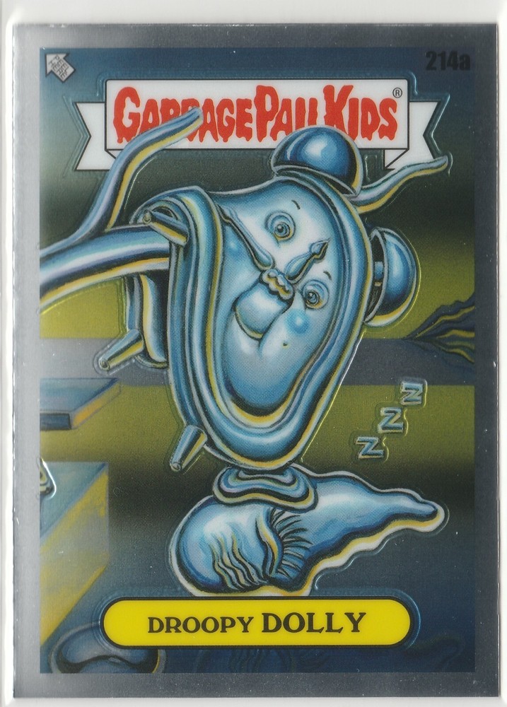 Droopy Dolly #214a Garbage Pail Kids 2022 Chrome Series 5 CS5 GPK Card