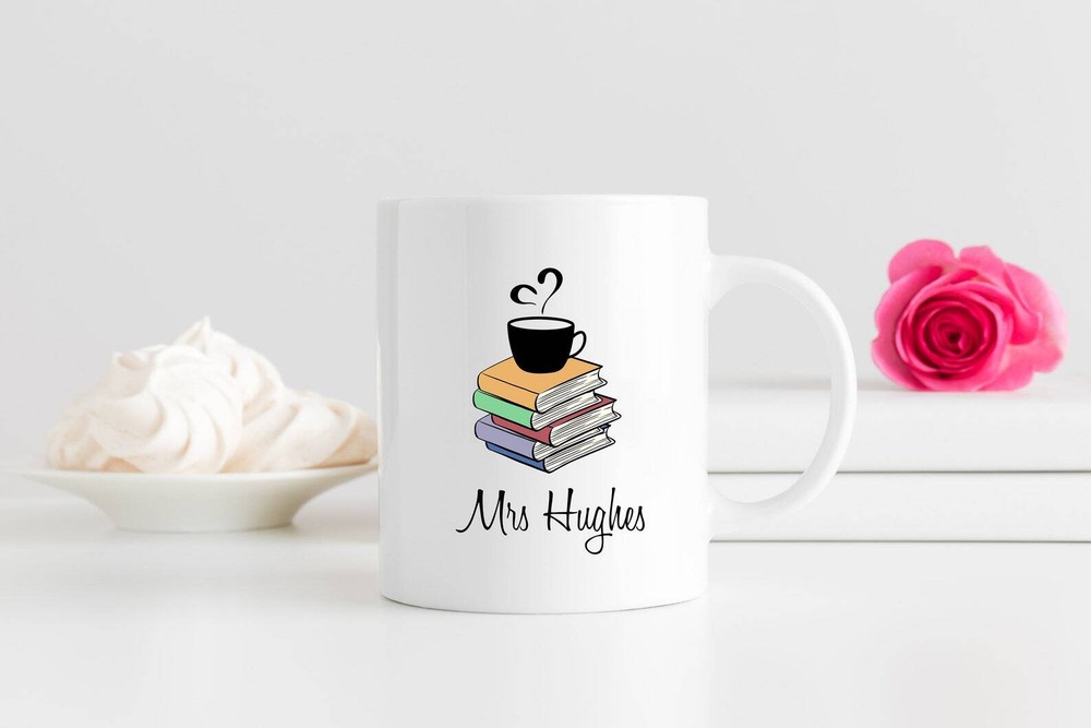 Fun Personalised Coffee Mug For Teacher Christmas End Of Year Thank You Gift