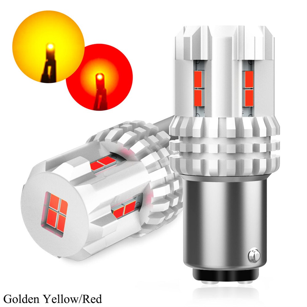 AUXITO Super Red 1157 7528 2357 3496 LED Bulb Tail Stop Brake Turn Signal LightS