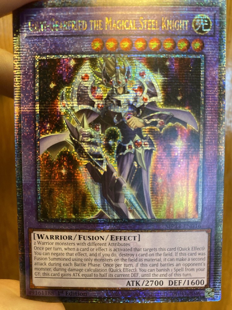 Giltia the Magical Steel Knight MP22-EN016 Super Rare 2022 Mega Tin Near Mint