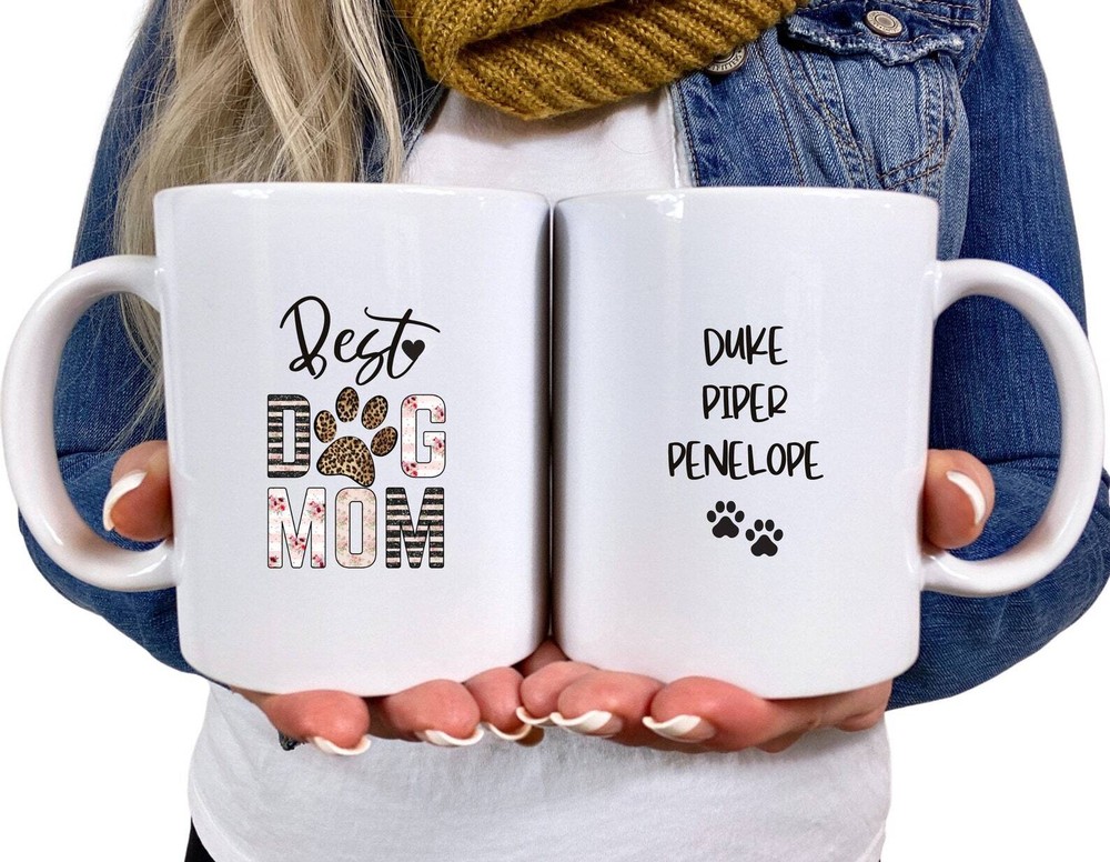 Best Dog Mom Mug Dog Mom Gift Dog Mom Cup Personalized Dog Mug Gift For Mothers
