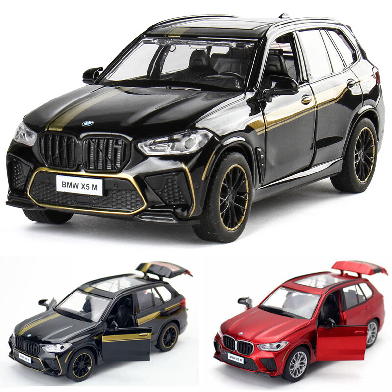 1/32 2022 BMW X5 M SUV Model Toy Car Diecast Toy Vehicle Metal Alloy Kids Toys