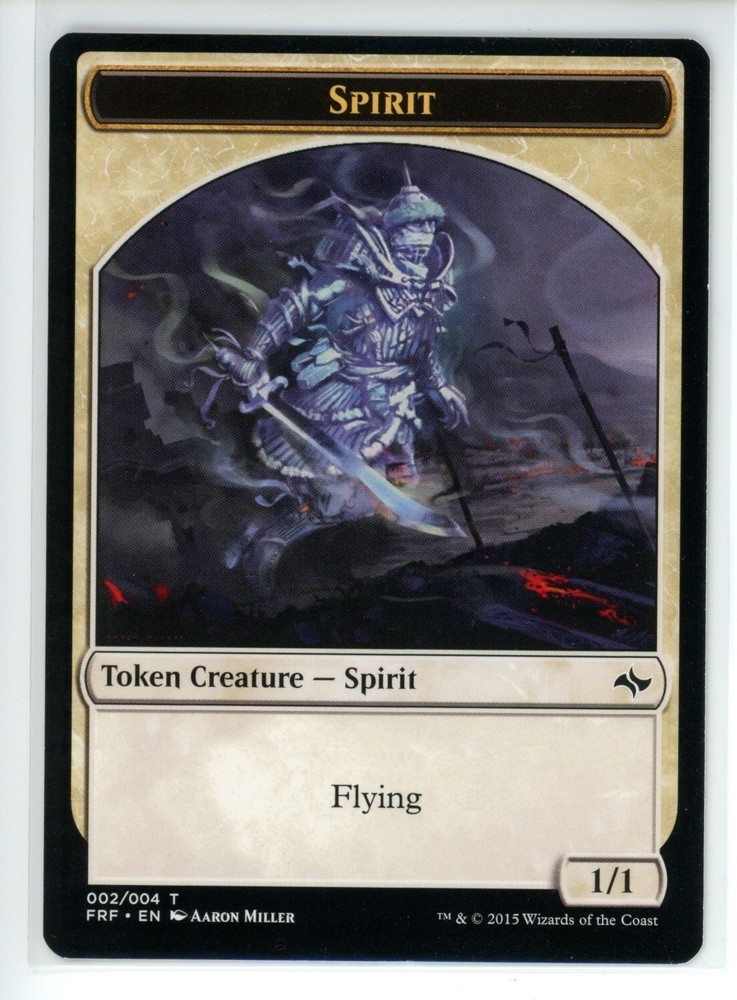 SPIRIT TOKEN Fate Reforged #2 FRF(NM)(MTG)