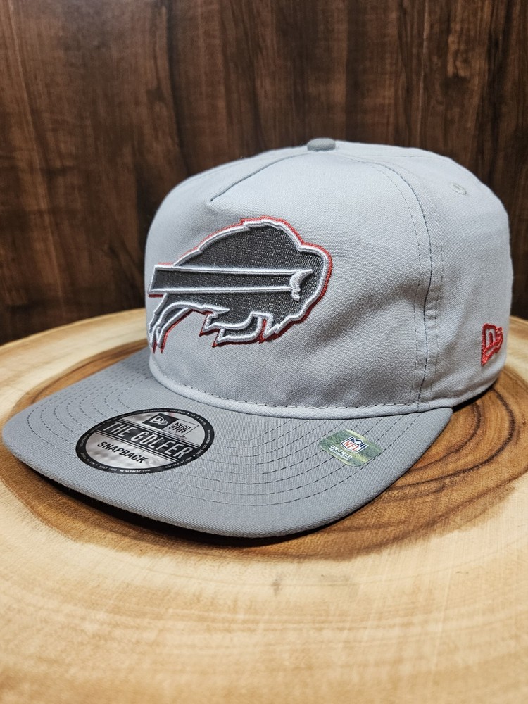 Buffalo Bills New Era The Golfer SnapBack Adjustable Hat Cap NFL Football Gray