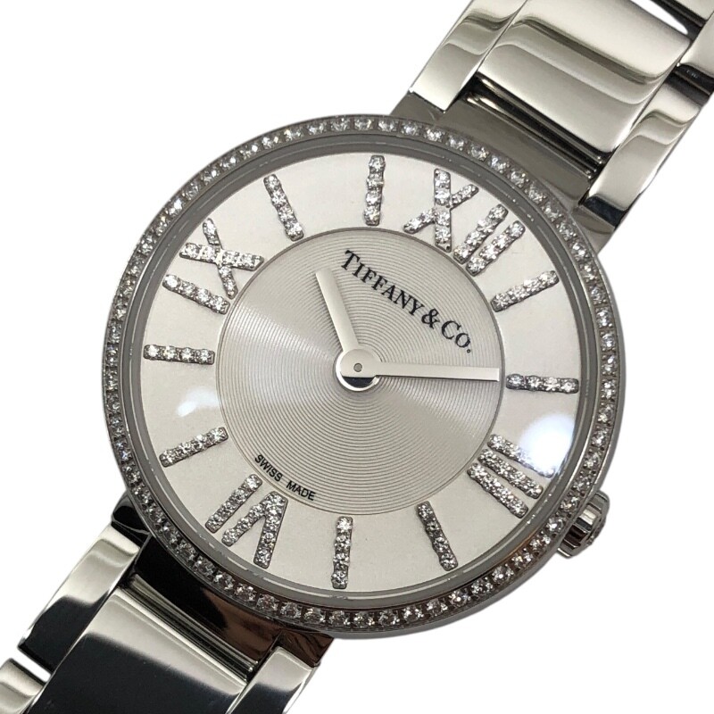 Tiffany Co Atlas 62867469 SS Watch Women s Used