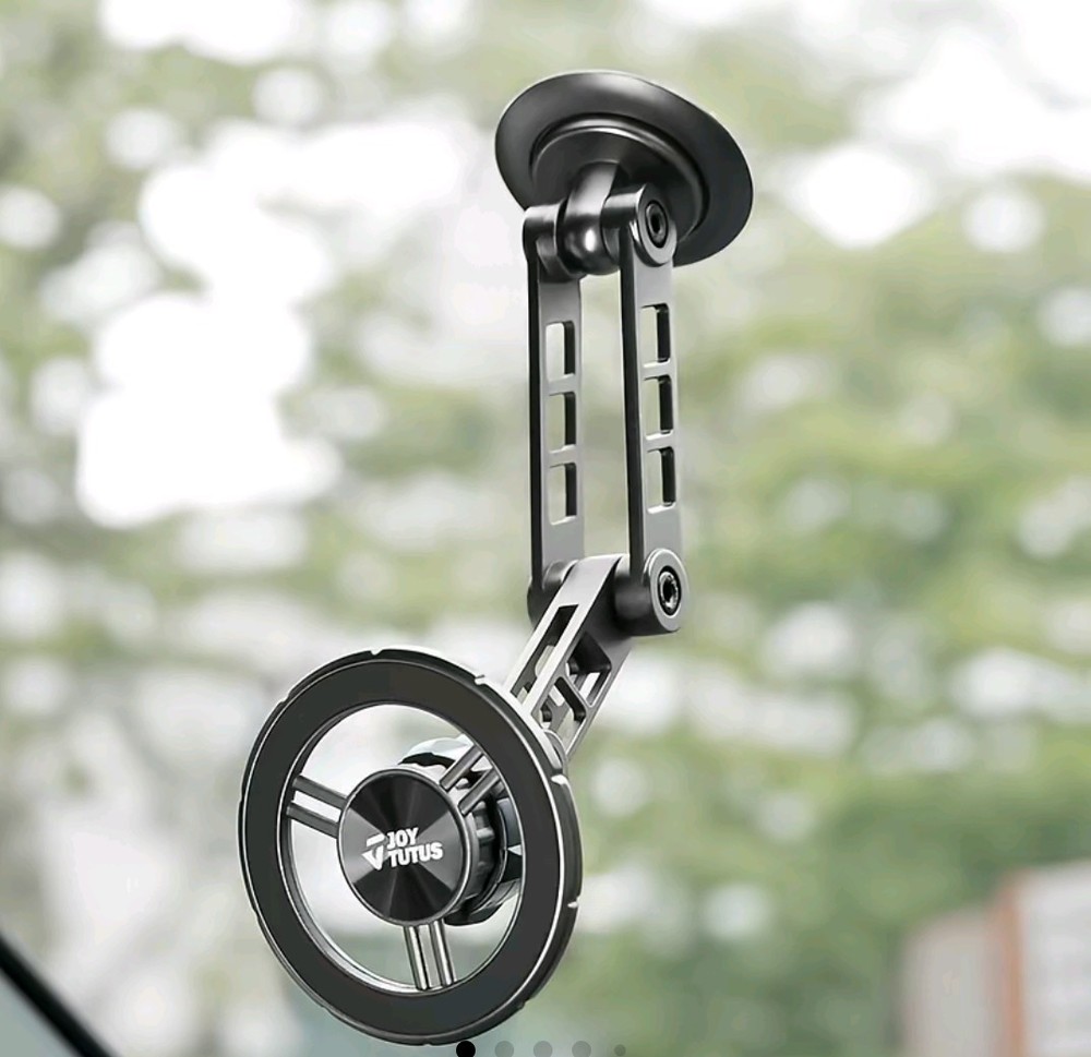 Universal Alloy Magnetic Ring Car Phone Holder Metal Navigation Bracket 360°