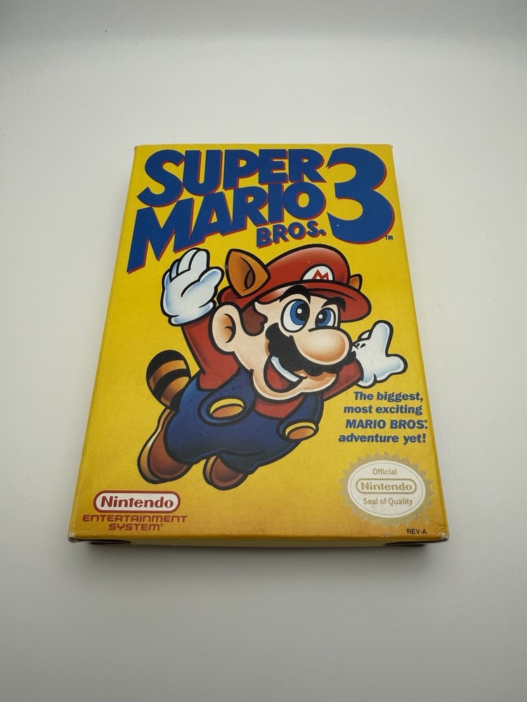 Super Mario Bros 3 (Nintendo NES) Complete in Box CIB