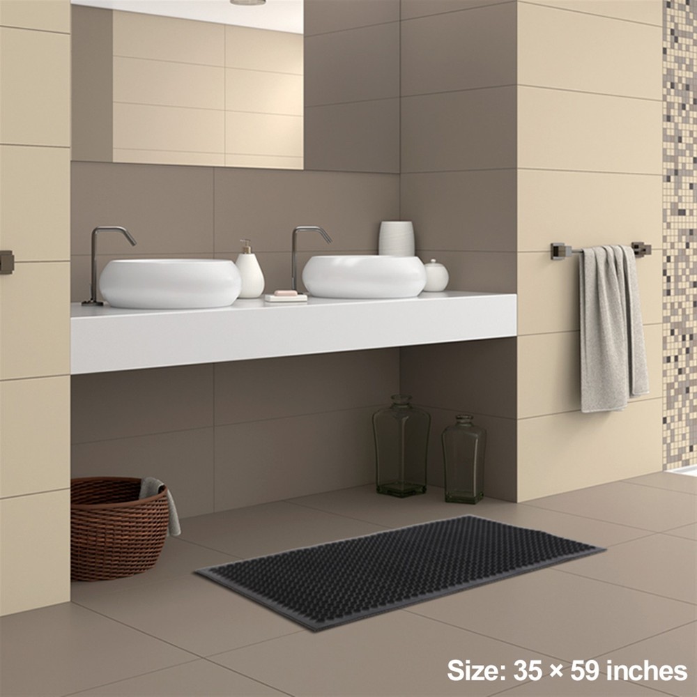 Industrial Anti-Fatigue Rubber Mat for Kitchen & Bar with Drainage