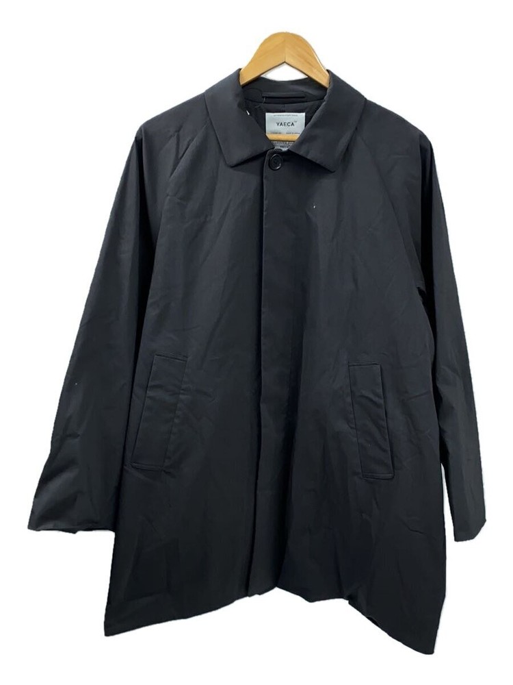Yaeca  Steel Collar Coat/S/Cotton/Blk/23Ss/13504 3400