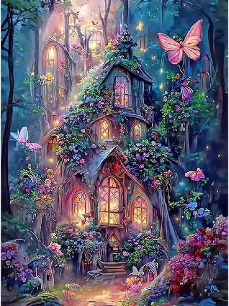 GUMITOON Diamond Painting Kits for Adults 5D for Beginner, DIY Full Drill Dia...