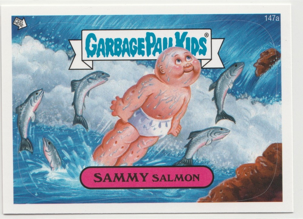 Sammy Salmon 147a Garbage Pail Kids GPK 2013 Series 3 BNS3 Brand New