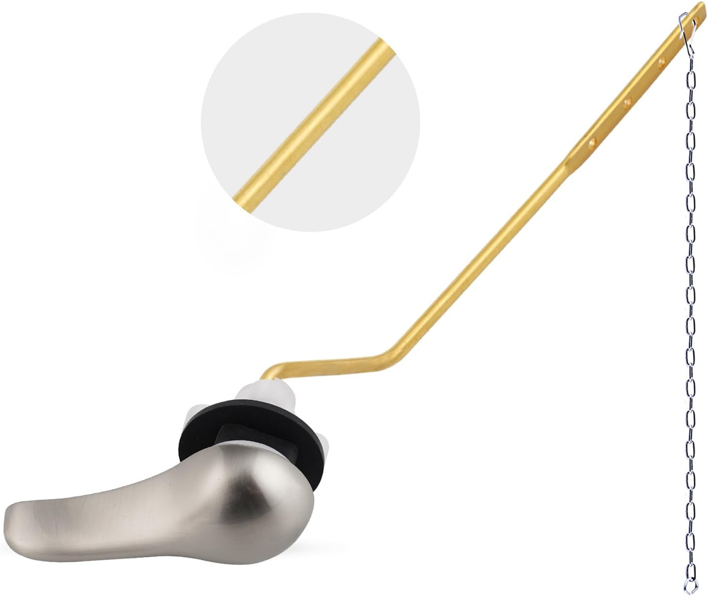 Universal Toilet Handle Replacement Kit Side Mount Toilet Lever Compatible with
