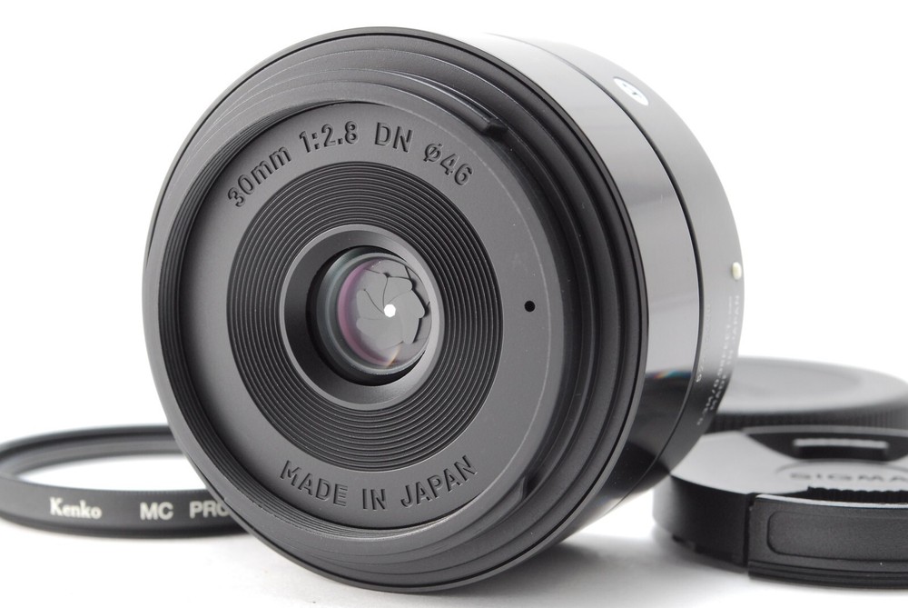 Sigma 30mm F/2.8 DN 013 Art Black Lens for SONY E Mount From JAPAN [Near Mint]