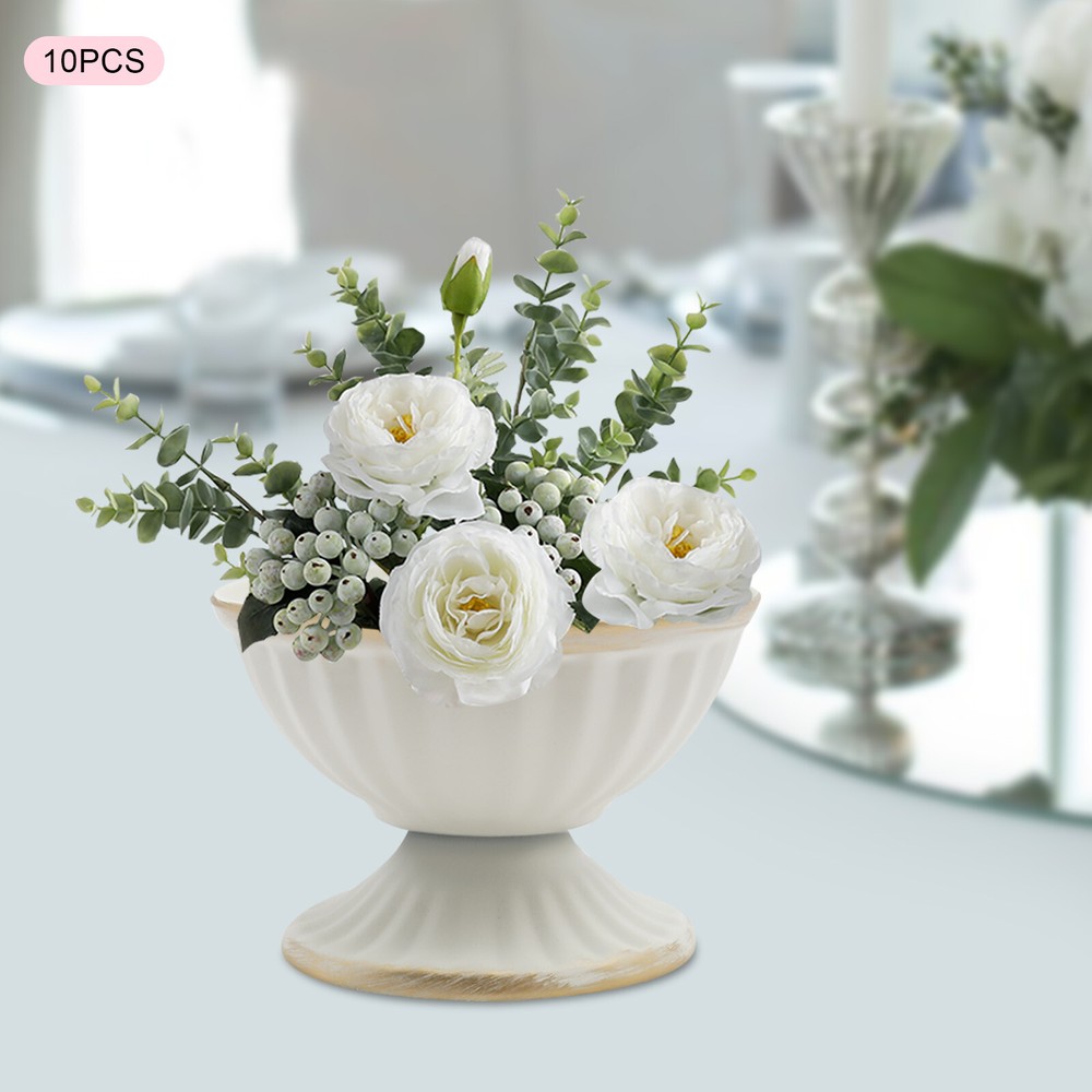 10pcs Vase Wedding Flower Vase Decor Stand For Party Christmas Table Decor Home