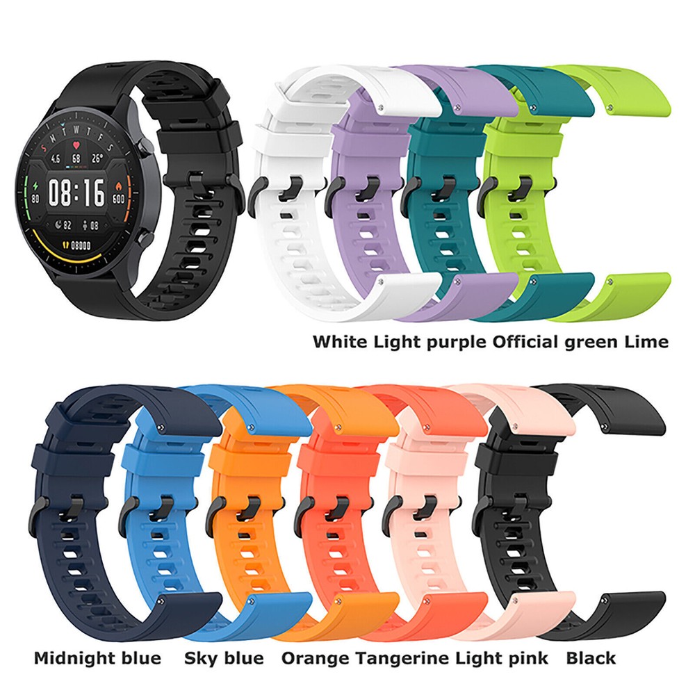 Silicone Strap Replacement Strap 22mm For MI Watch Color 2 AmazFit GTR