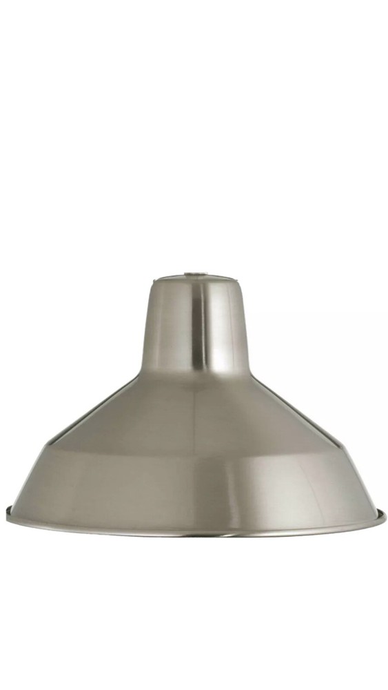 Progress Lighting Brushed Nickel Metal Shade Pendant Light P5087-09  