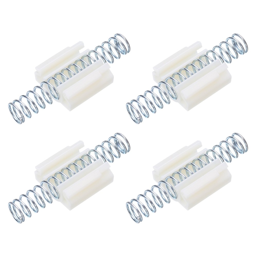 4Pcs Bifold Door Hardware Bi-fold Closet Door Hardware Repair Spring Silver Tone