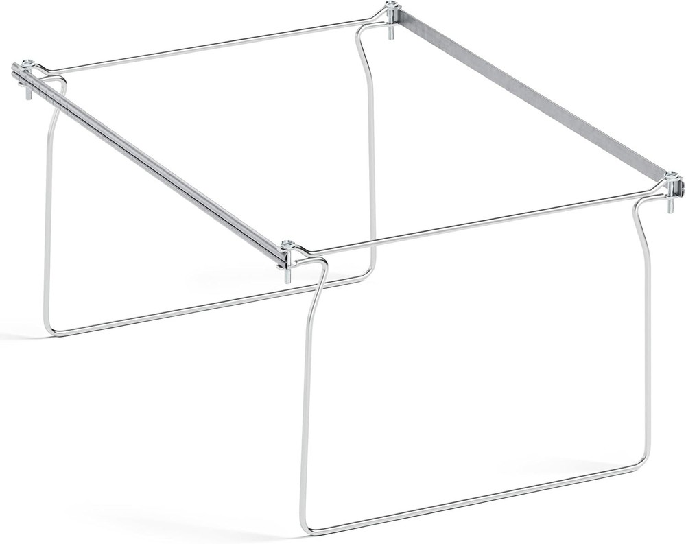 SUNEE Hanging File Folder Frame, Letter Size Files Holder Bars 17.5 Inches, Set