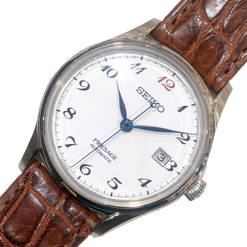 Seiko Presage SARA017 White Stainless Steel Watch Salon Exclusive