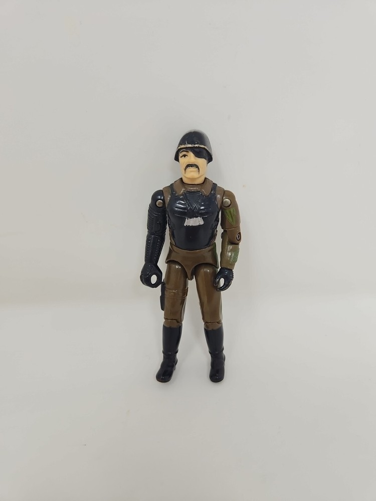 Gi Joe Major Bludd 3.75 Action Figure Loose Incomplete 1983 Used FAST SHIPPING