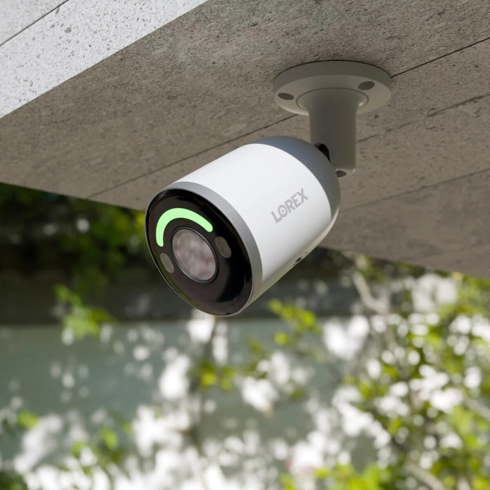 Lorex H12 4K IP Wired Bullet Security Camera with Smart Lighting Motion Detectio